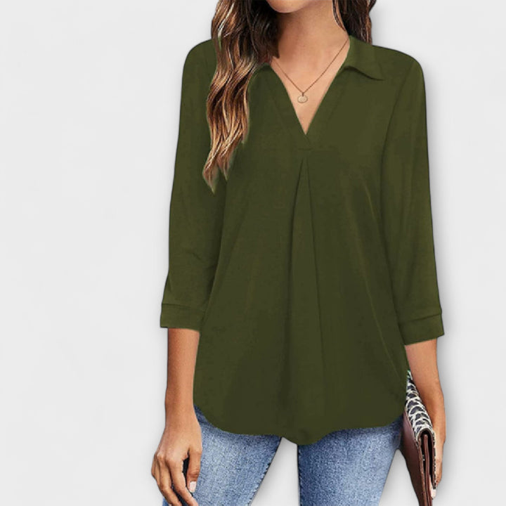 Jessica - Rento V-hals hoodie
