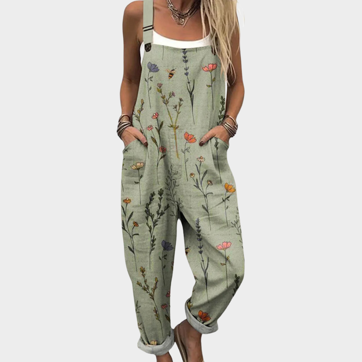 Behaglig Tryckt Jumpsuit