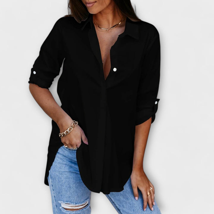 Jessica - Rento V-hals hoodie