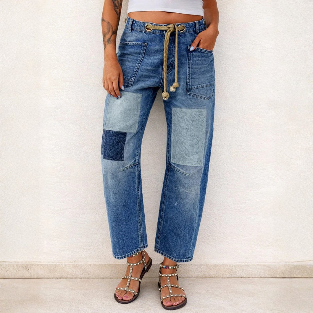 Satu - Patchwork-jeans