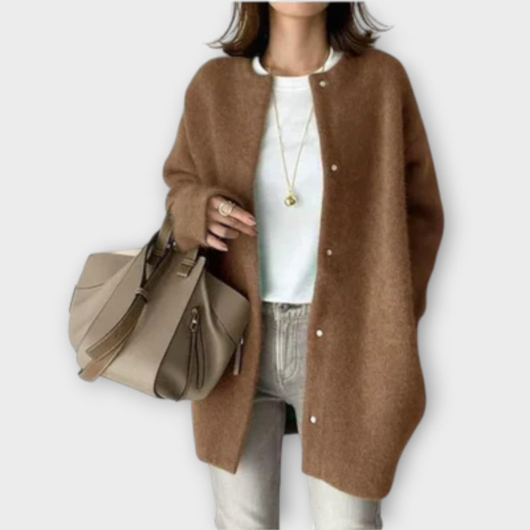 Lilly - Stilig stickad cardigan