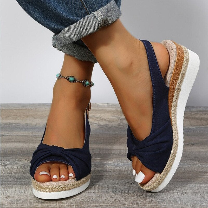 Candy™ - ortopediska peep-toe sandaler
