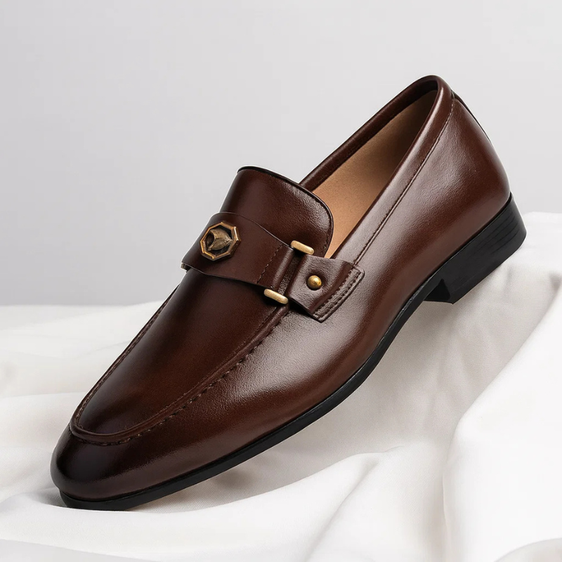Everton läder loafers