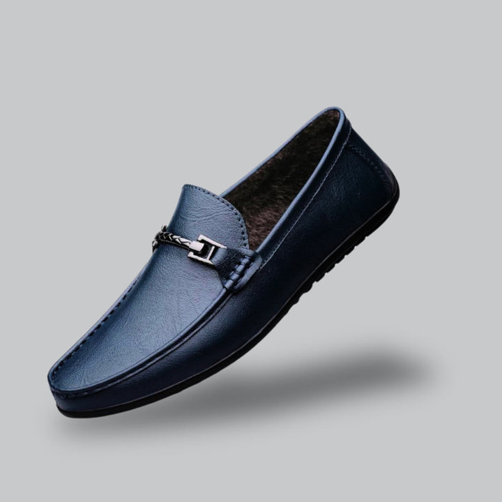 Valenti | Läder Loafers för Män Business Festskor