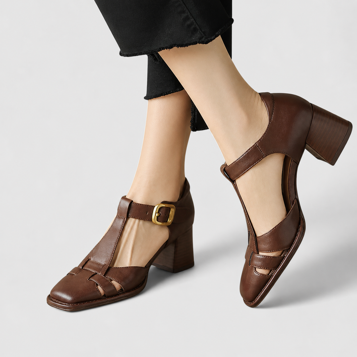 Scarlett | Ortopediska T-Strap-sandaler