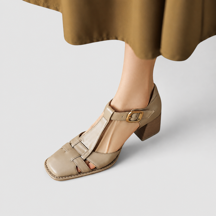 Scarlett | Ortopediska T-Strap-sandaler