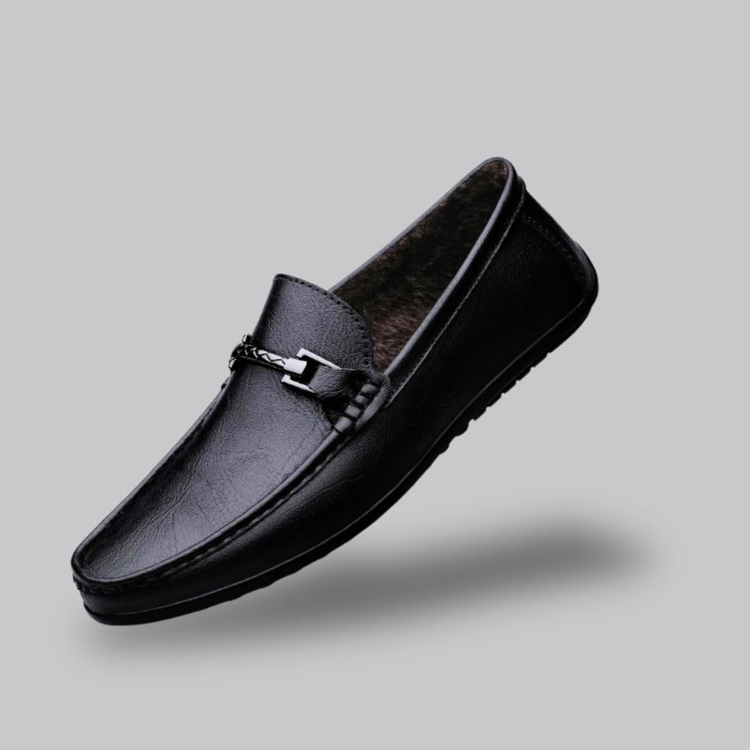 Valenti | Läder Loafers för Män Business Festskor