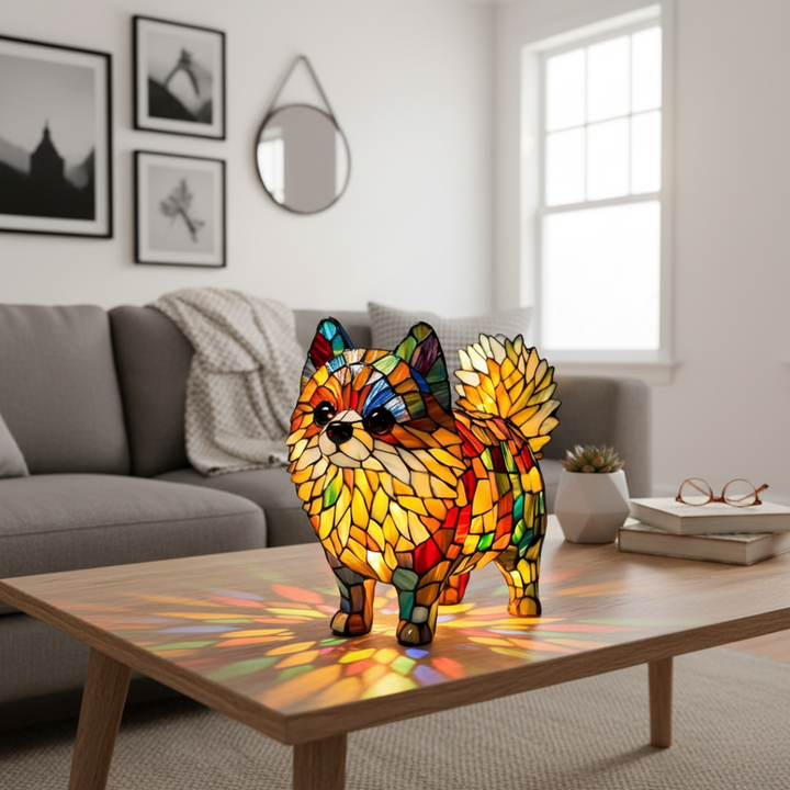 Levande pomeranian