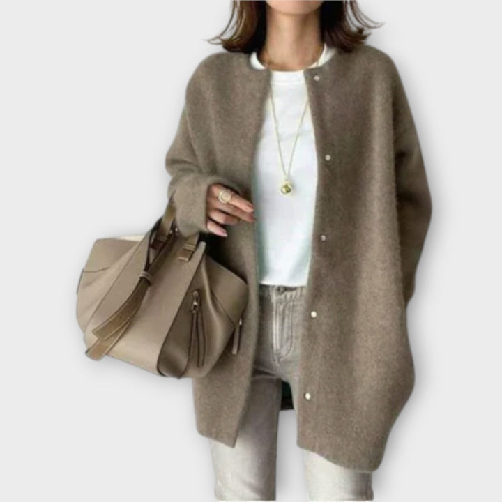 Lilly - Stilig stickad cardigan