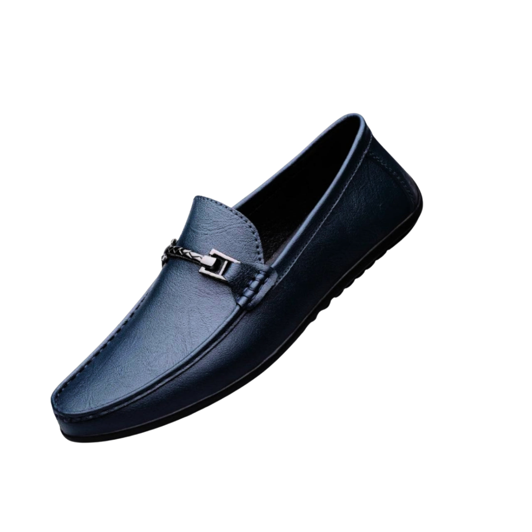 Valenti | Läder Loafers för Män Business Festskor