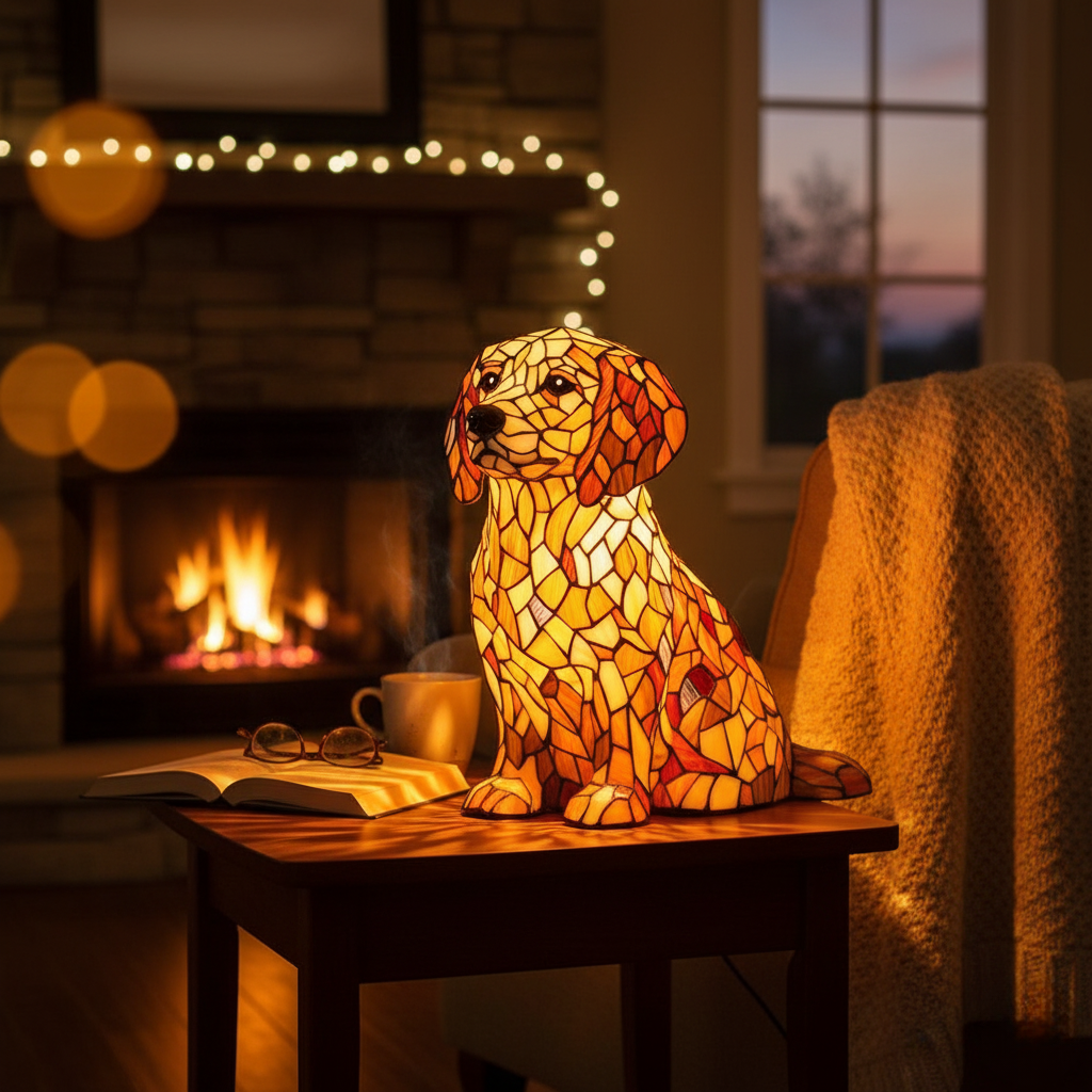 Lily – den andliga golden retriever-figurinen