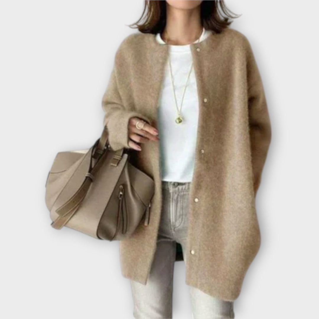 Lilly - Stilig stickad cardigan