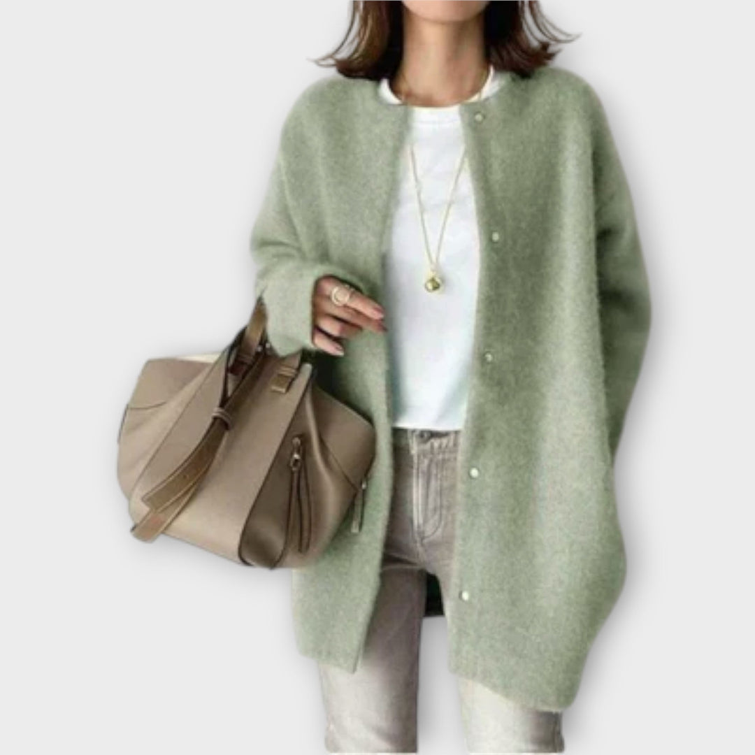 Lilly - Stilig stickad cardigan