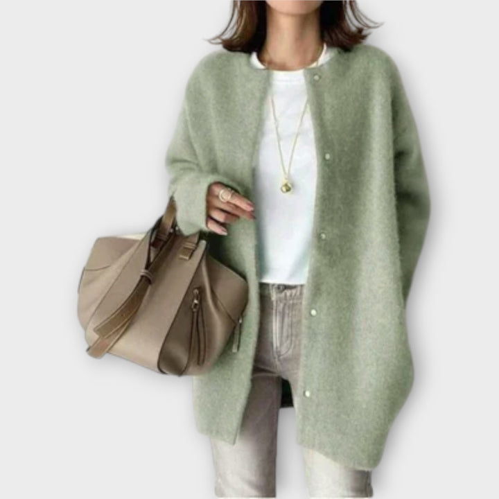 Lilly - Stilig stickad cardigan