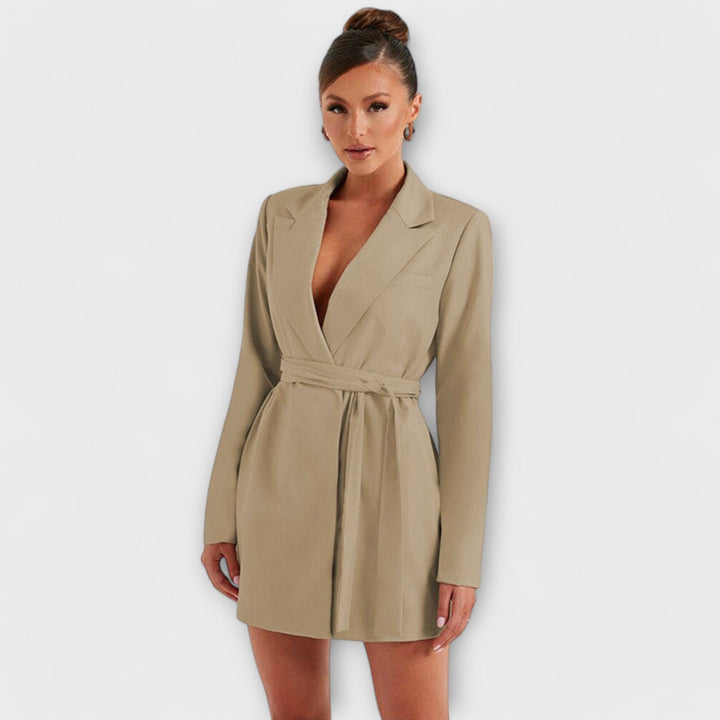 Thays | Blazer klänning med V-ringning