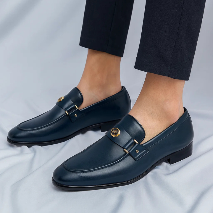 Everton läder loafers