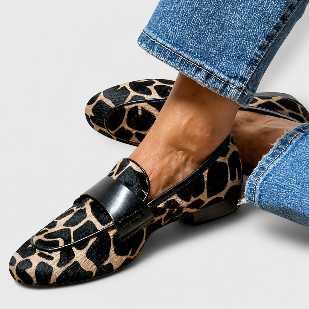 Leonie™ | Mockasin Leopard