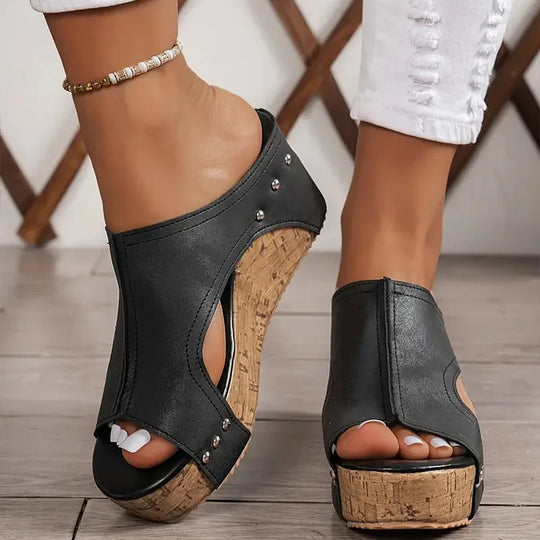MELISSA - Kvalitets sandaler med klack