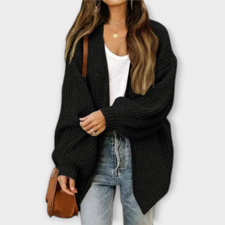 Leppa - Stilig stickad cardigan