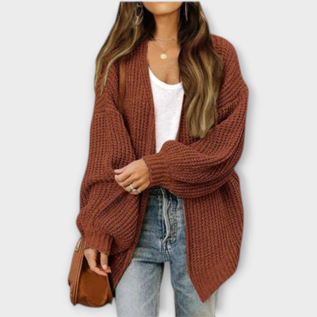 Leppa - Stilig stickad cardigan