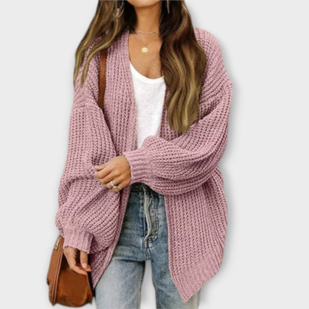 Leppa - Stilig stickad cardigan