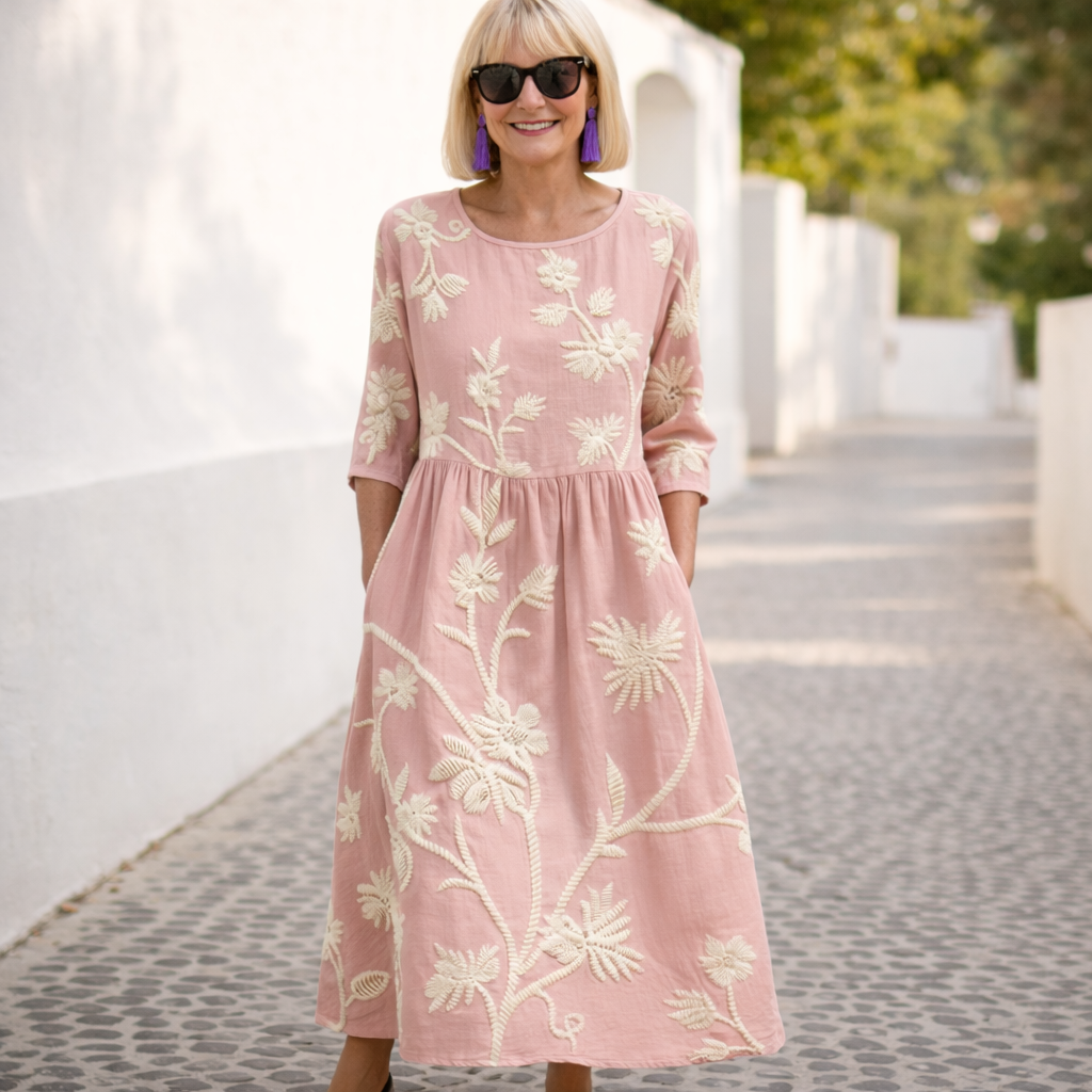 Nelly | Maxi Klänning - Blommönster