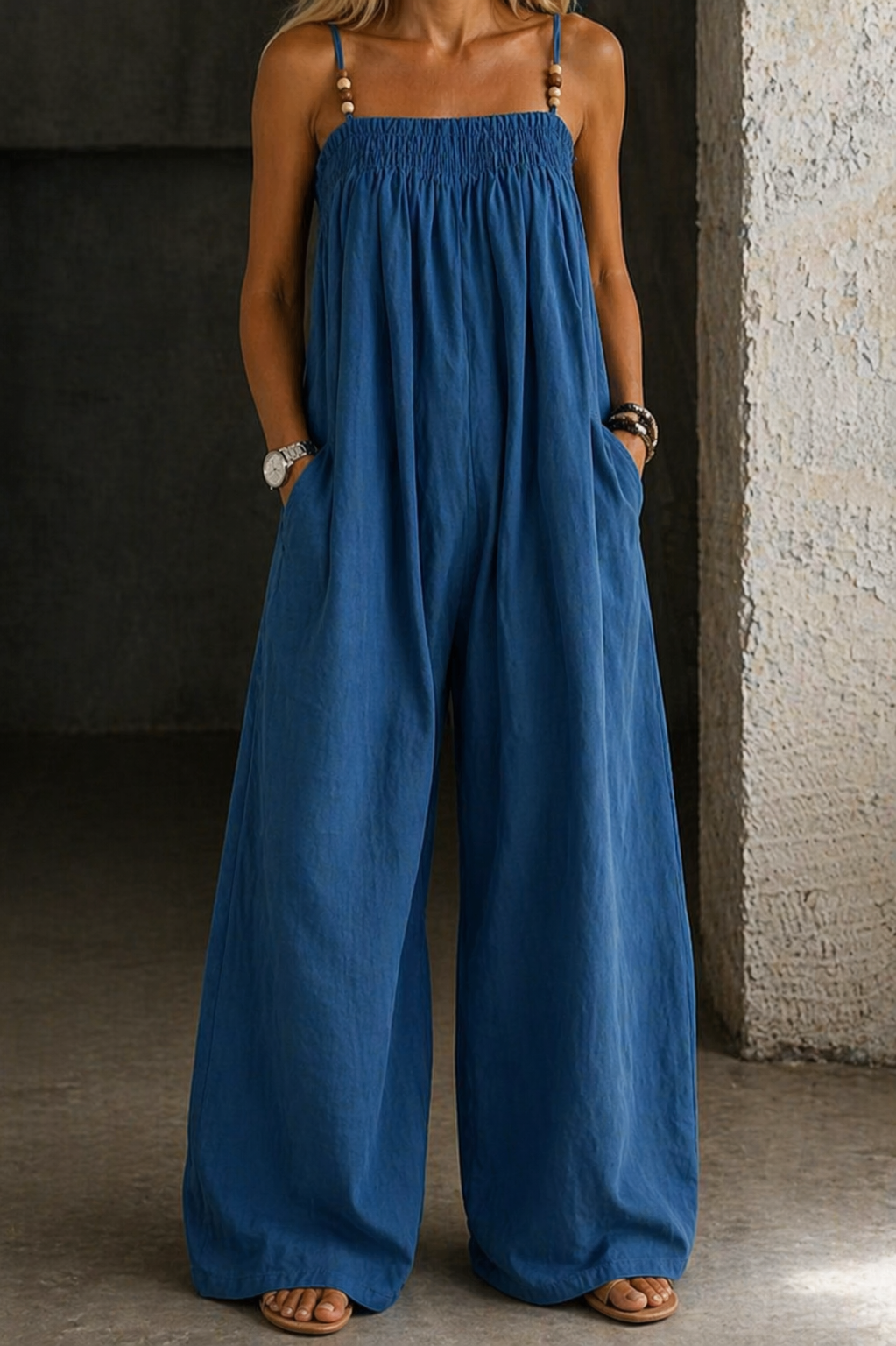 Hilda - Vidbenad Dongerioverall
