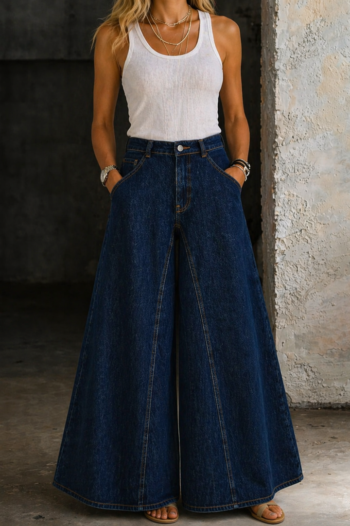 Senni - Högmidjade Jeans