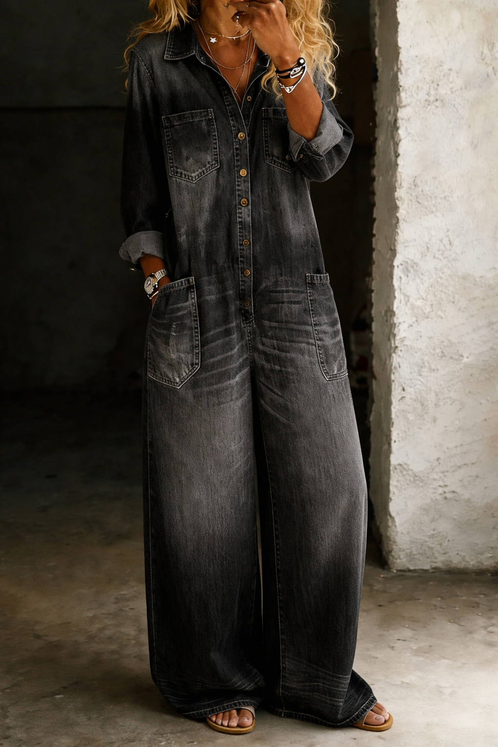 Tarja - Avslappnad Dongerioverall