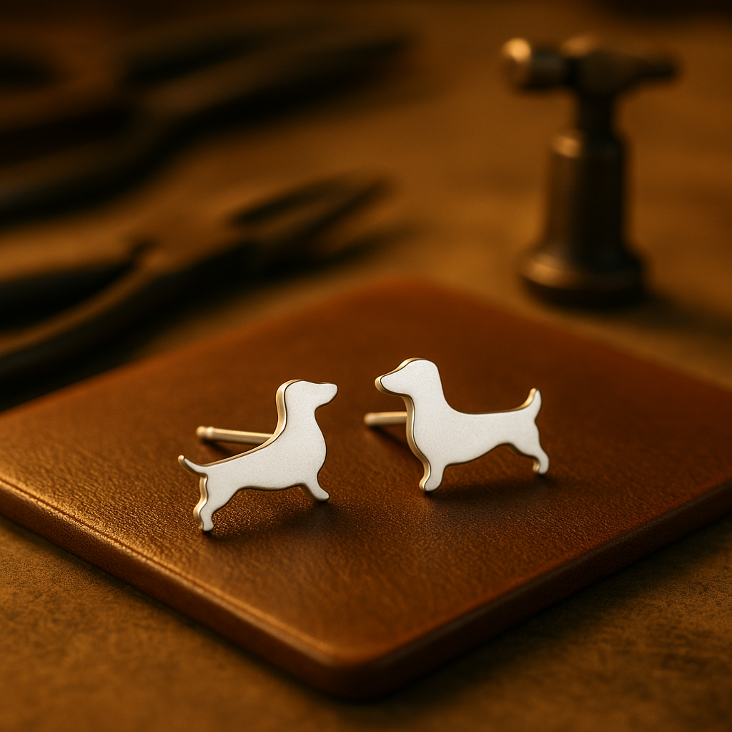 Dachshund Örhängen
