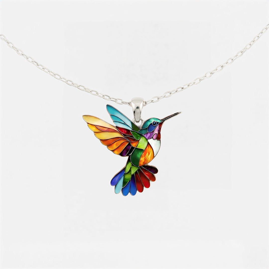 Kolibri Onnenamuleti Halsband 2D
