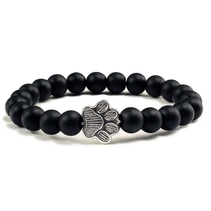 Tassunjäljen armband, dekorerat med pärlor och delikat
