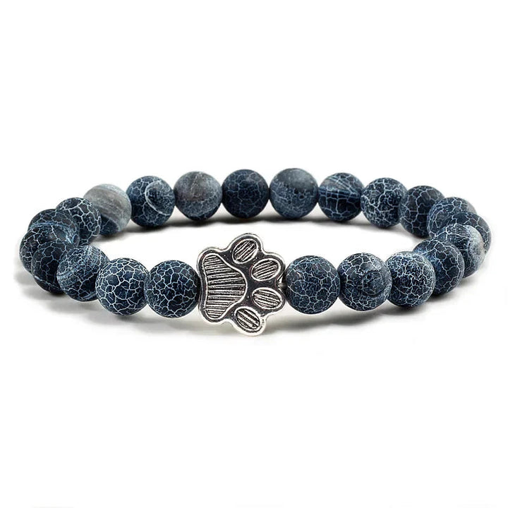 Tassunjäljen armband, dekorerat med pärlor och delikat