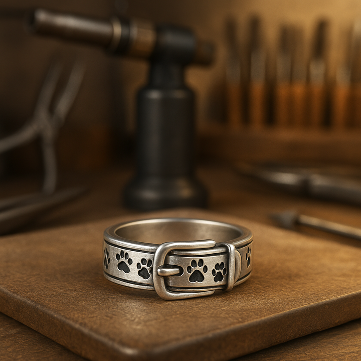 Lien Fidèle – Silver hundbandring