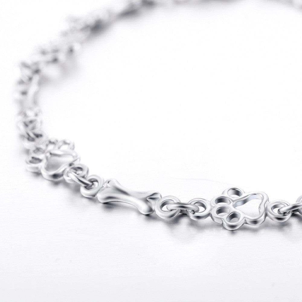 Hundpote armband, stiligt och kärleksfullt