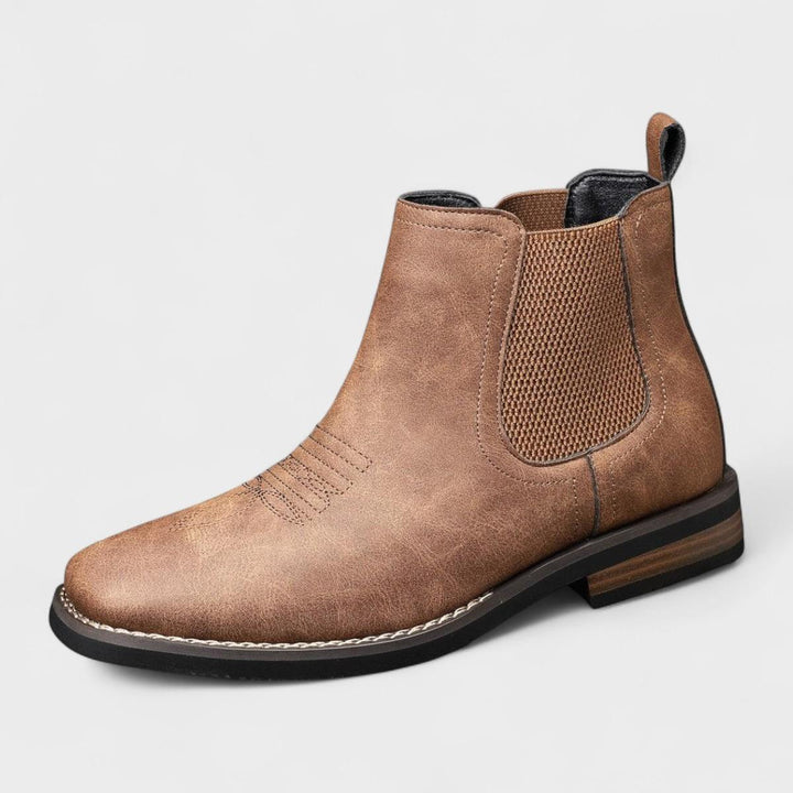 Henrik™ | Klassiska läderstövlar för män