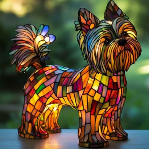 Strålande Yorkshireterrier