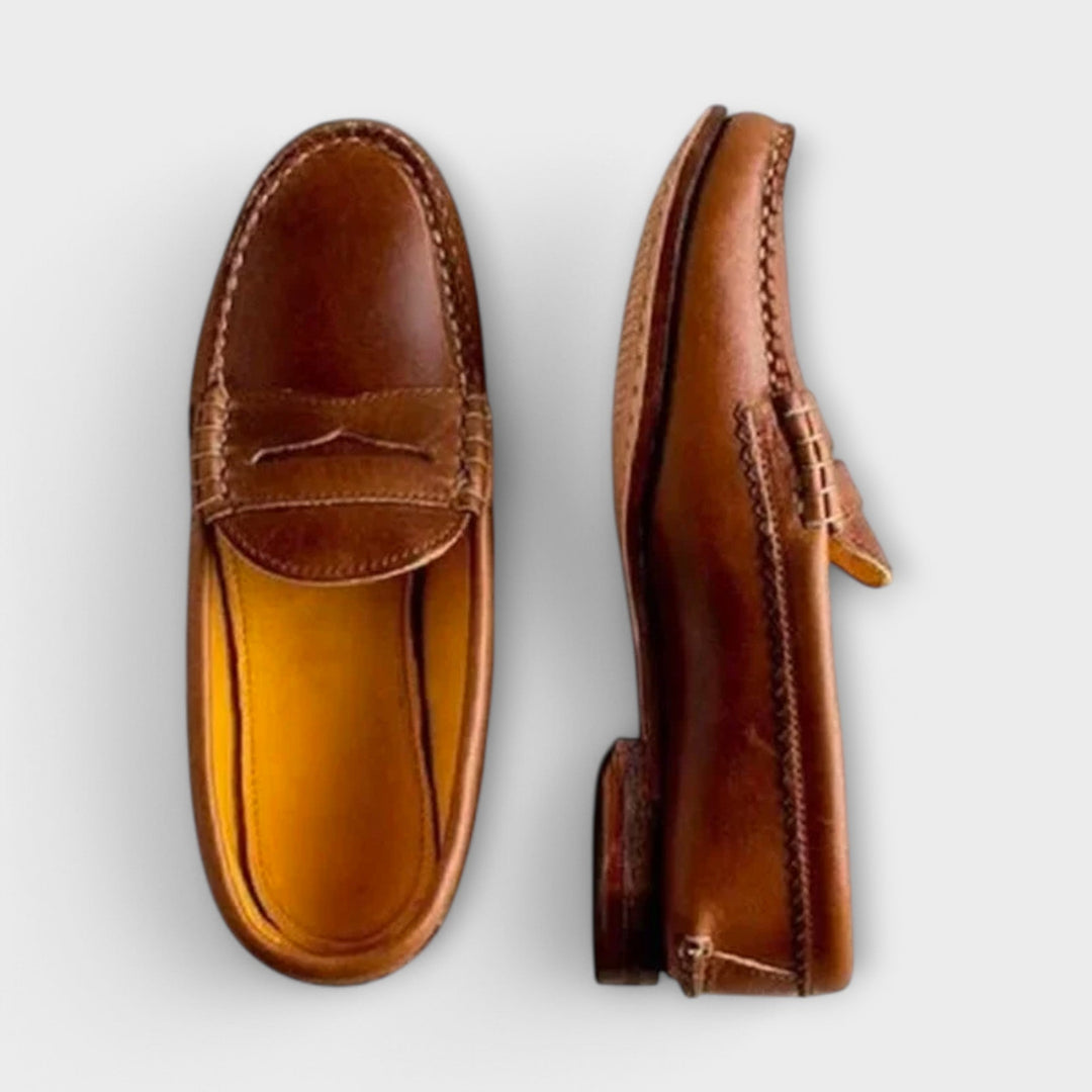 klassiska damskor loafers
