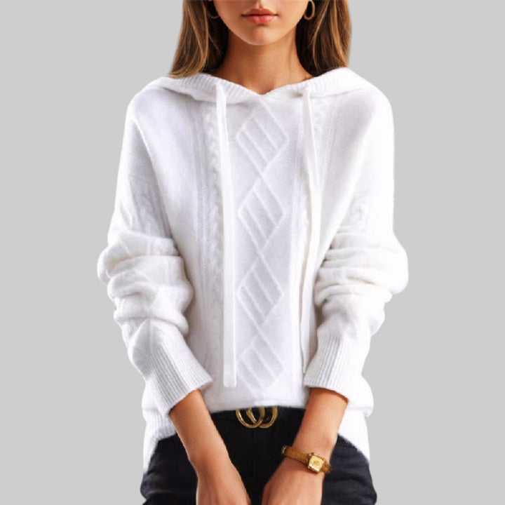 Christin - Återuppvärmd hoodie med huva