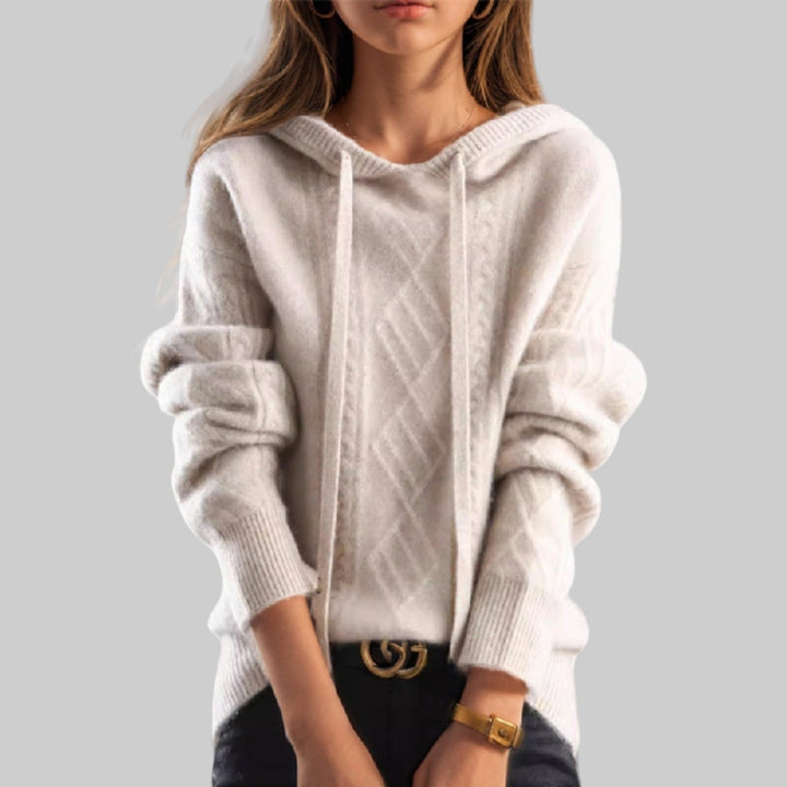 Christin - Återuppvärmd hoodie med huva