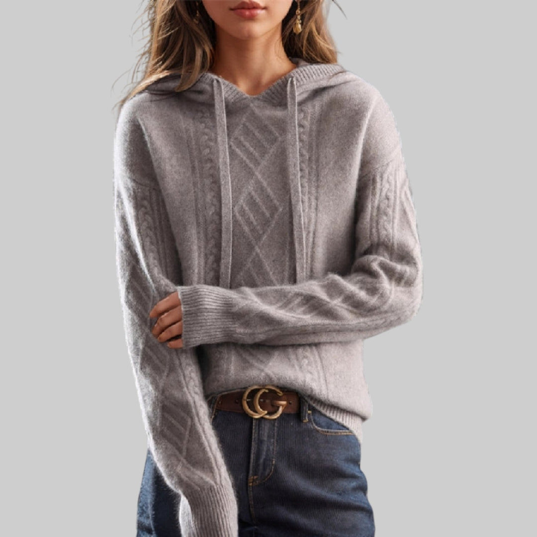 Christin - Återuppvärmd hoodie med huva