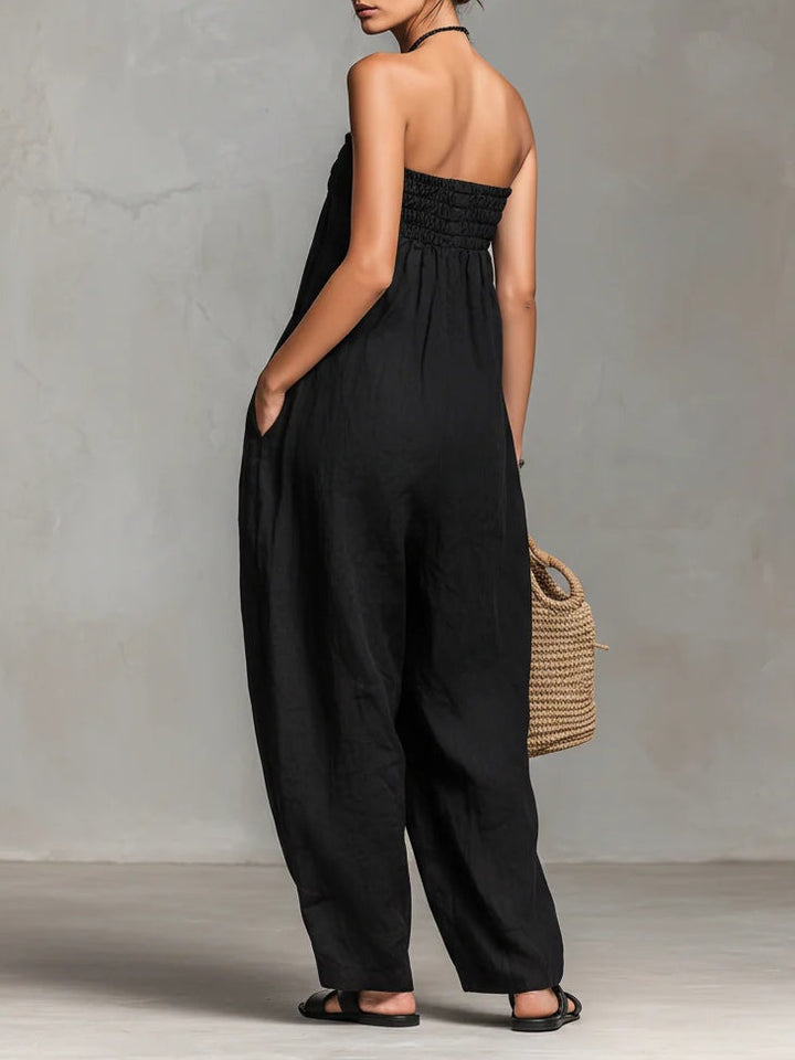 Nina™ - Stilig Utan Axelrem Jumpsuit