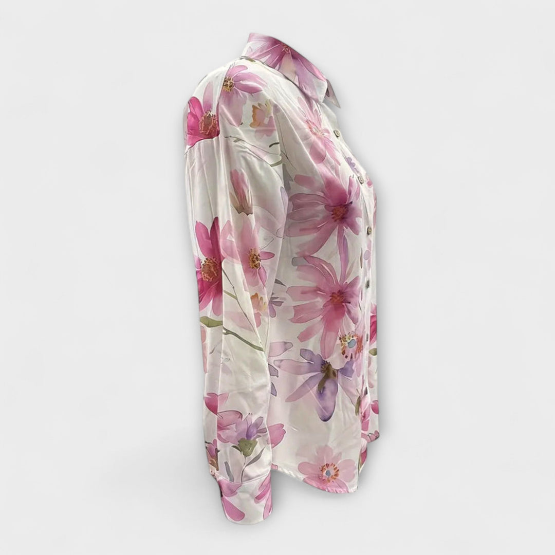 Gaida - Lätt och luftig blommig sommartopp