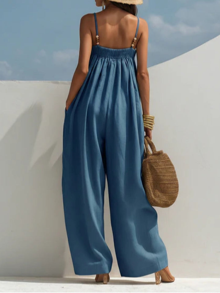 Hilda - Vidbenad Dongerioverall