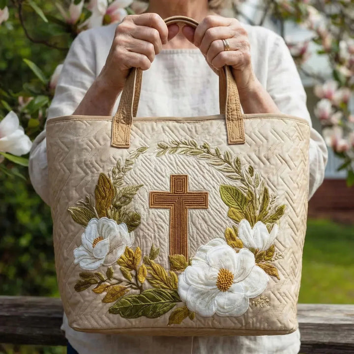Quiltad väska – Helig kors
