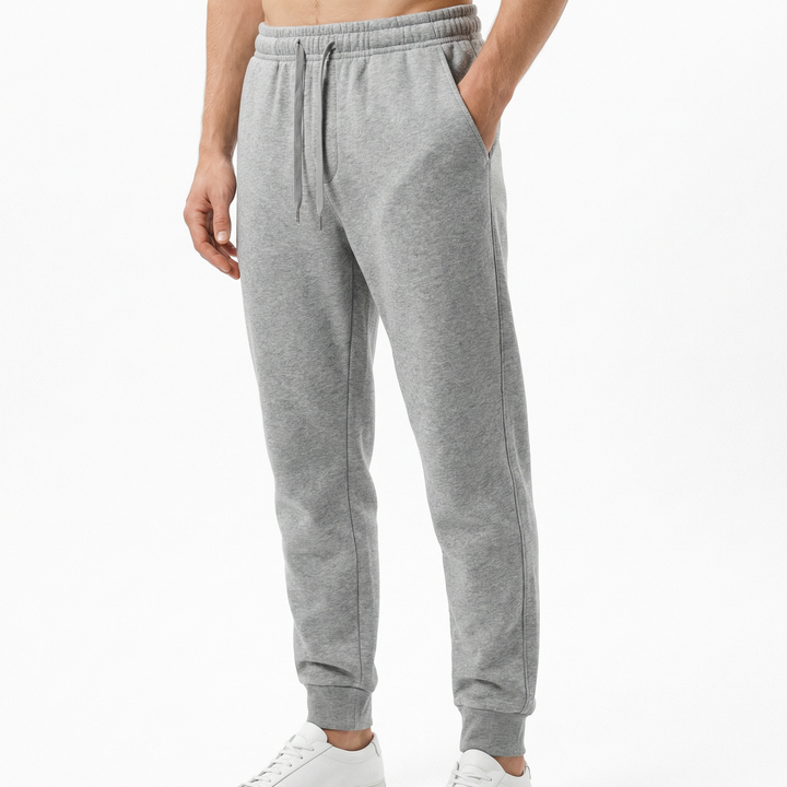 Högkvalitativa herr fleece joggbukser