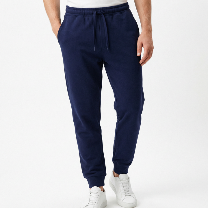 Högkvalitativa herr fleece joggbukser