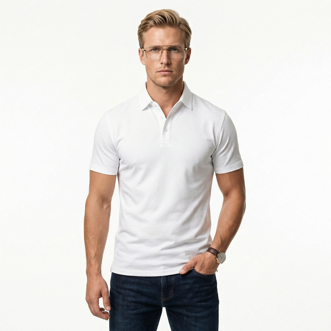 Elias - Klassisk polo-skjorta