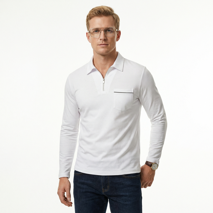 Lars - Långärmad polo