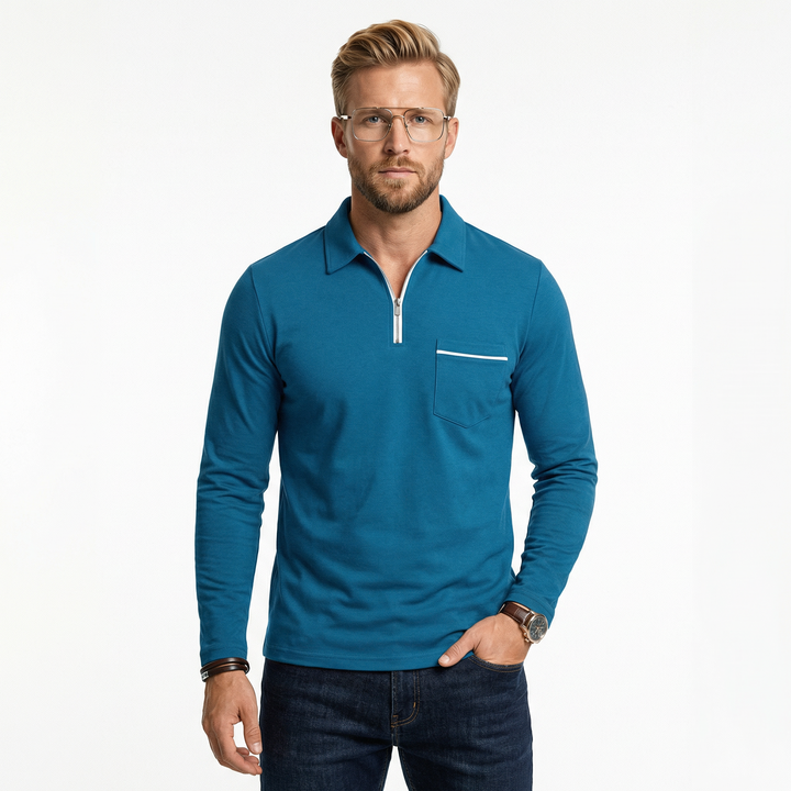 Lars - Långärmad polo